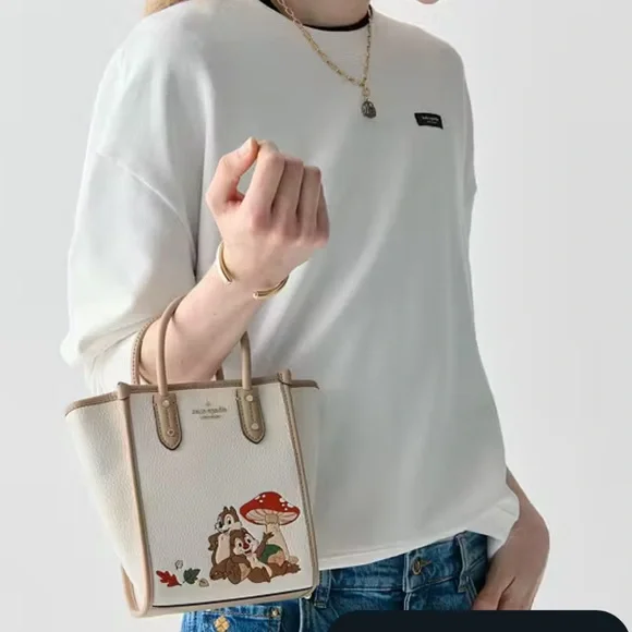 Kate Spade Ella Disney X KSNY Chip N Dale Mini Tote🎀 - Picture 2 of 7